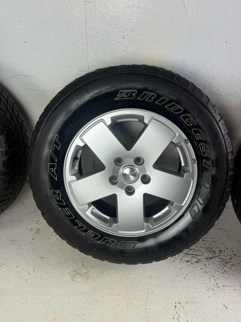 Originele Jeep Wrangler velgen 18" 5x127 zomerset 7mm!, Niet ingevuld, 18 inch, Gebruikt, 255 mm