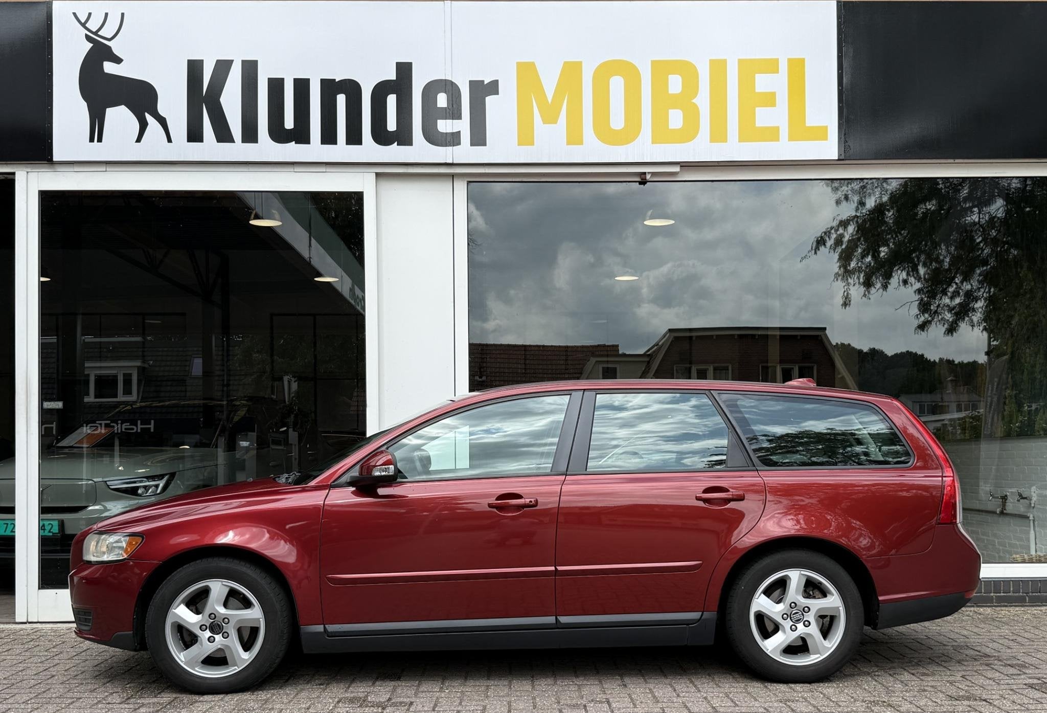 Volvo V50 2.0 Momentum, Auto's, Volvo, Stof, Gebruikt, Zwart, 4 cilinders