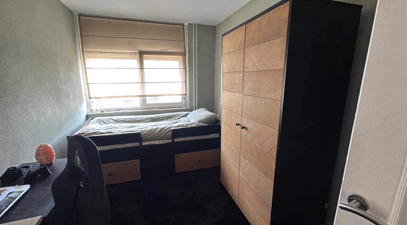 Bopita kinderkamer bed en kast. Serie Job vintage, Ophalen, Gebruikt, 180 cm of meer, 85 tot 100 cm