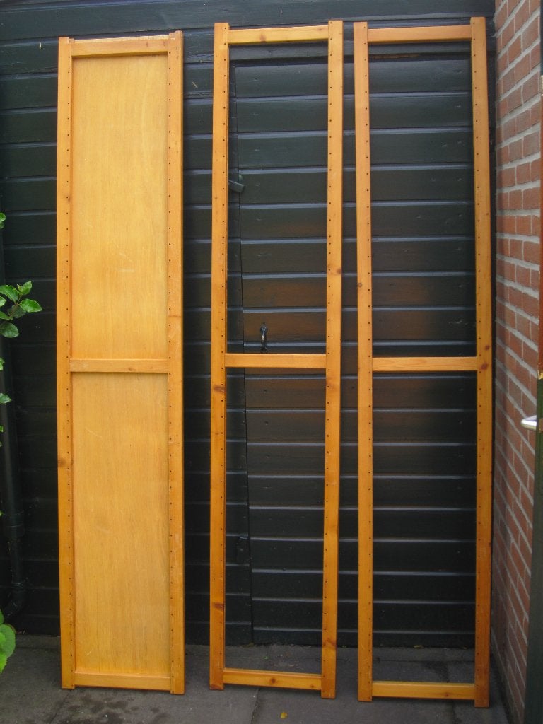 lundia schappen 100 x 50 plus staanders etc., Ophalen of Verzenden, Gebruikt