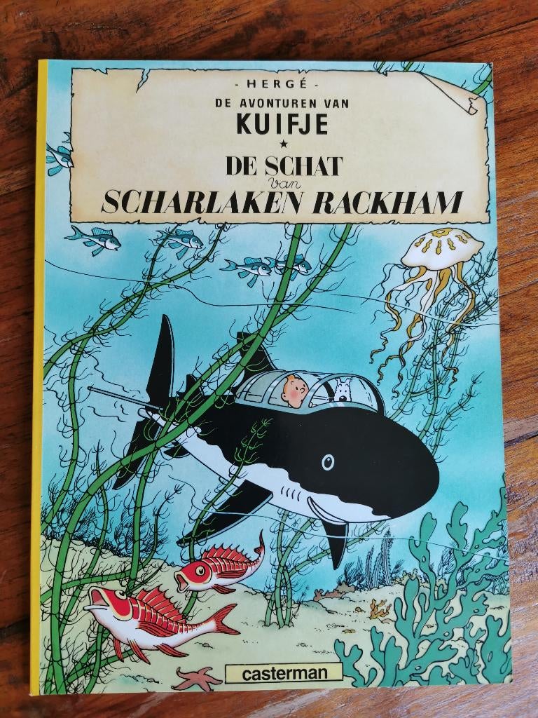 Kuifje, De Schat van Scharlaken Rackham, Hergé., Eén stripboek, Ophalen of Verzenden, Zo goed als nieuw, Hergé