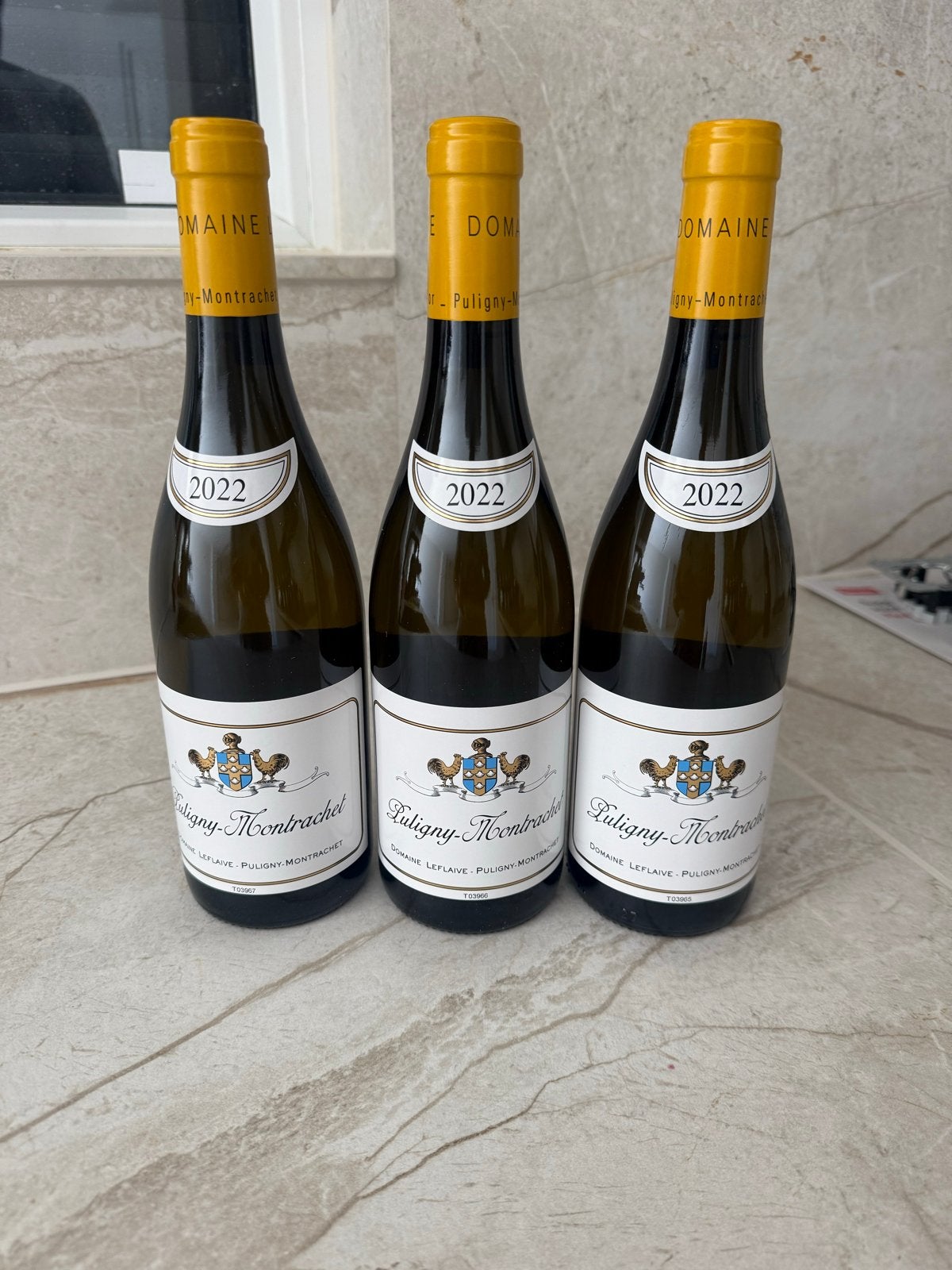 3x Domaine Leflaive Puligny-Montrachet 2022 Witte Wijn, Verzamelen, Wijnen, Ophalen of Verzenden, Nieuw, Frankrijk, Witte wijn