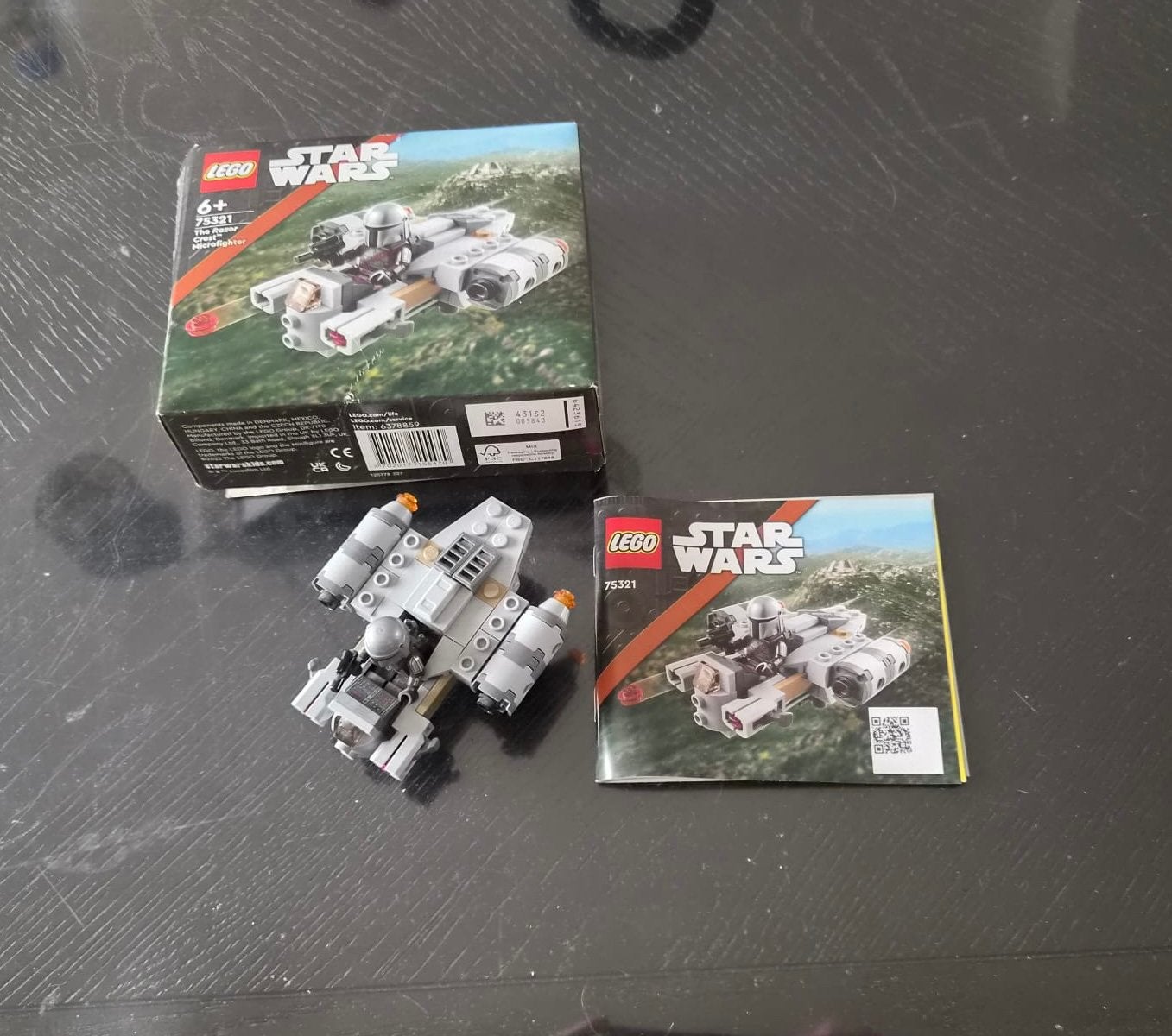 Star Wars LEGO- the razor crest microfighter nr. 75321, Inclusief instructies, Star Wars, Lego, Ophalen of Verzenden