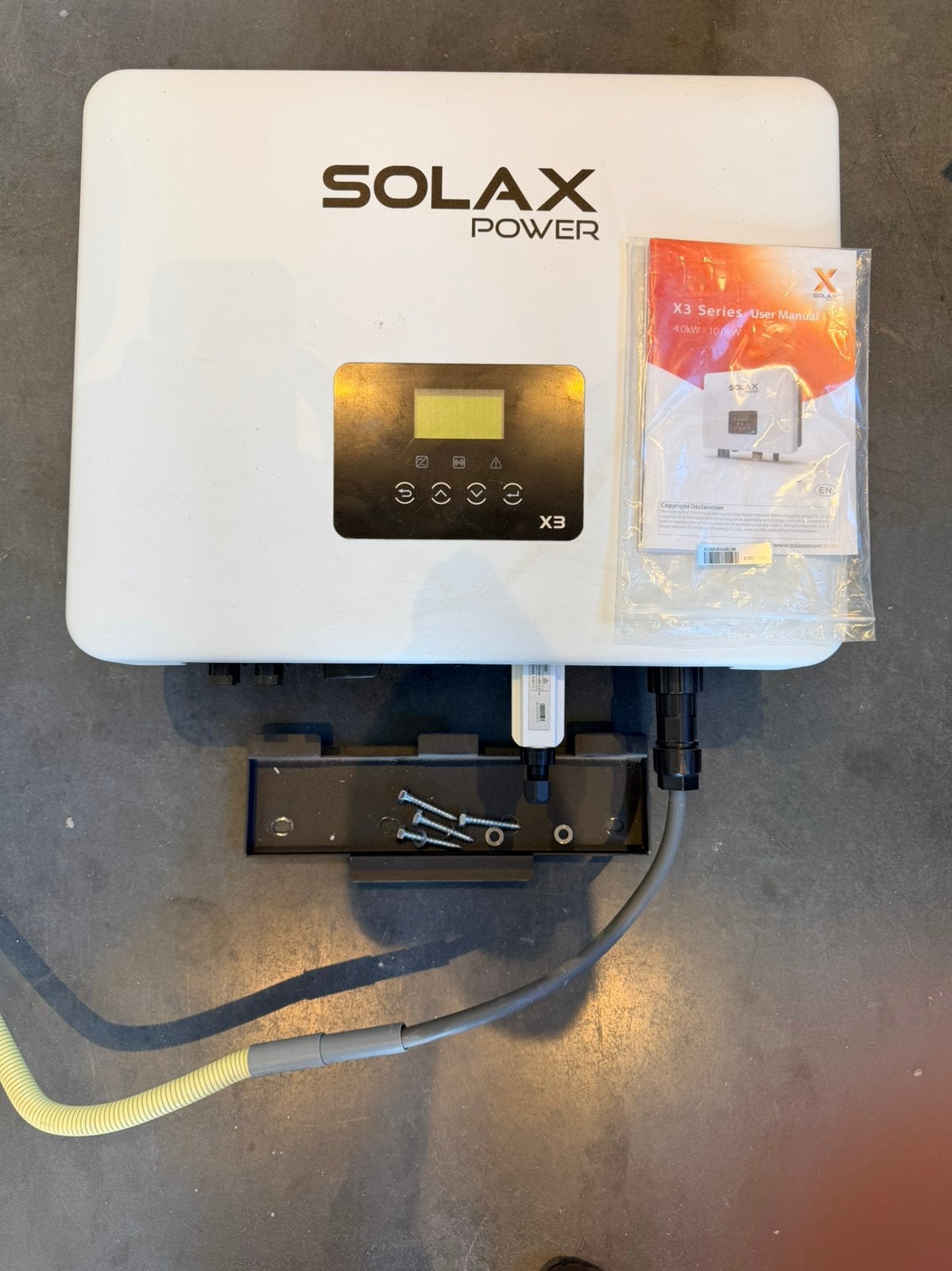 Solax omvormer X3 7kW, Ophalen, Gebruikt, Overige typen, 200 wattpiek of meer