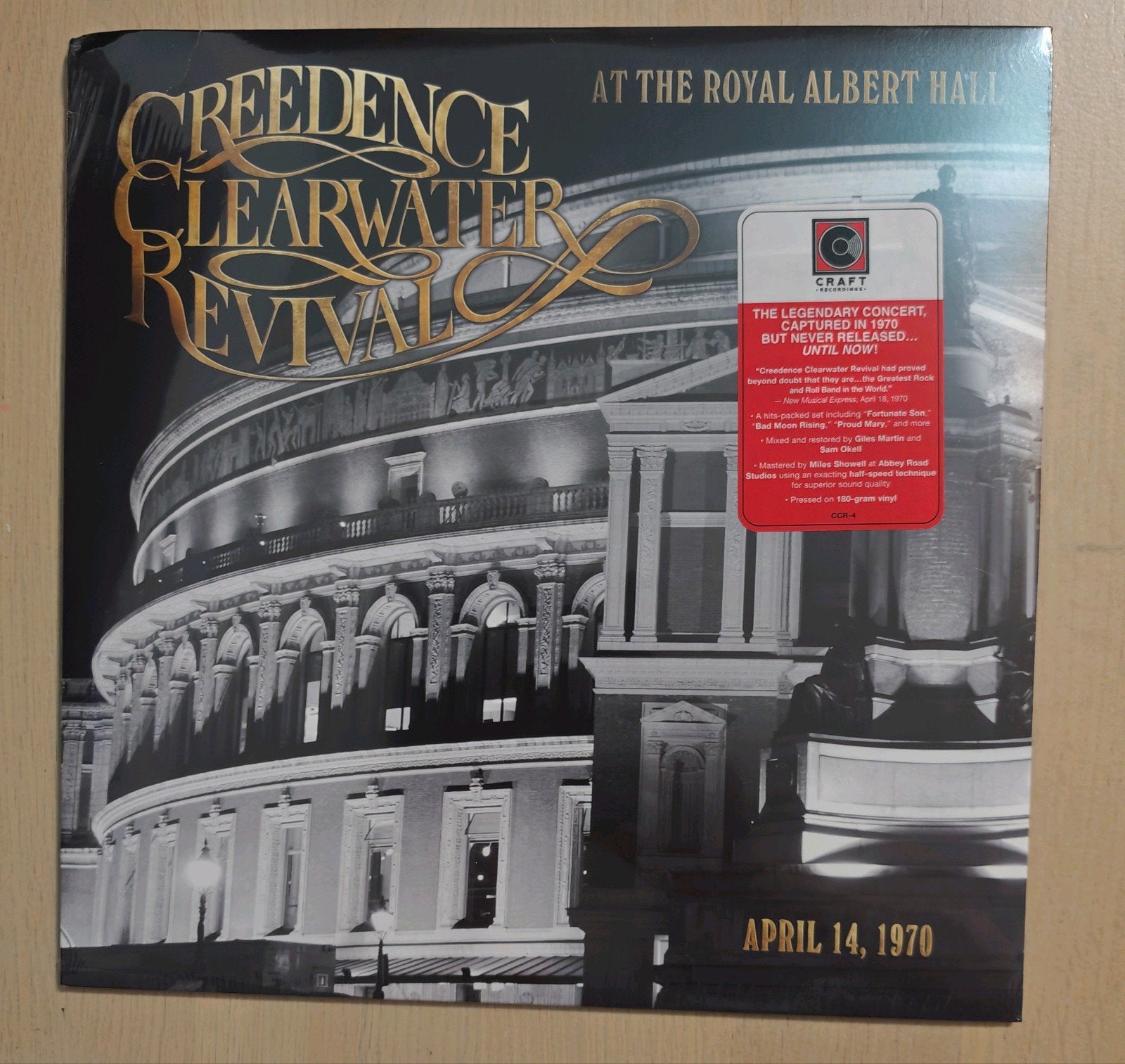 Creedence Clearwater Revival - At The Royal Albert Hall, LP, Rock, Geseald, Ophalen of Verzenden