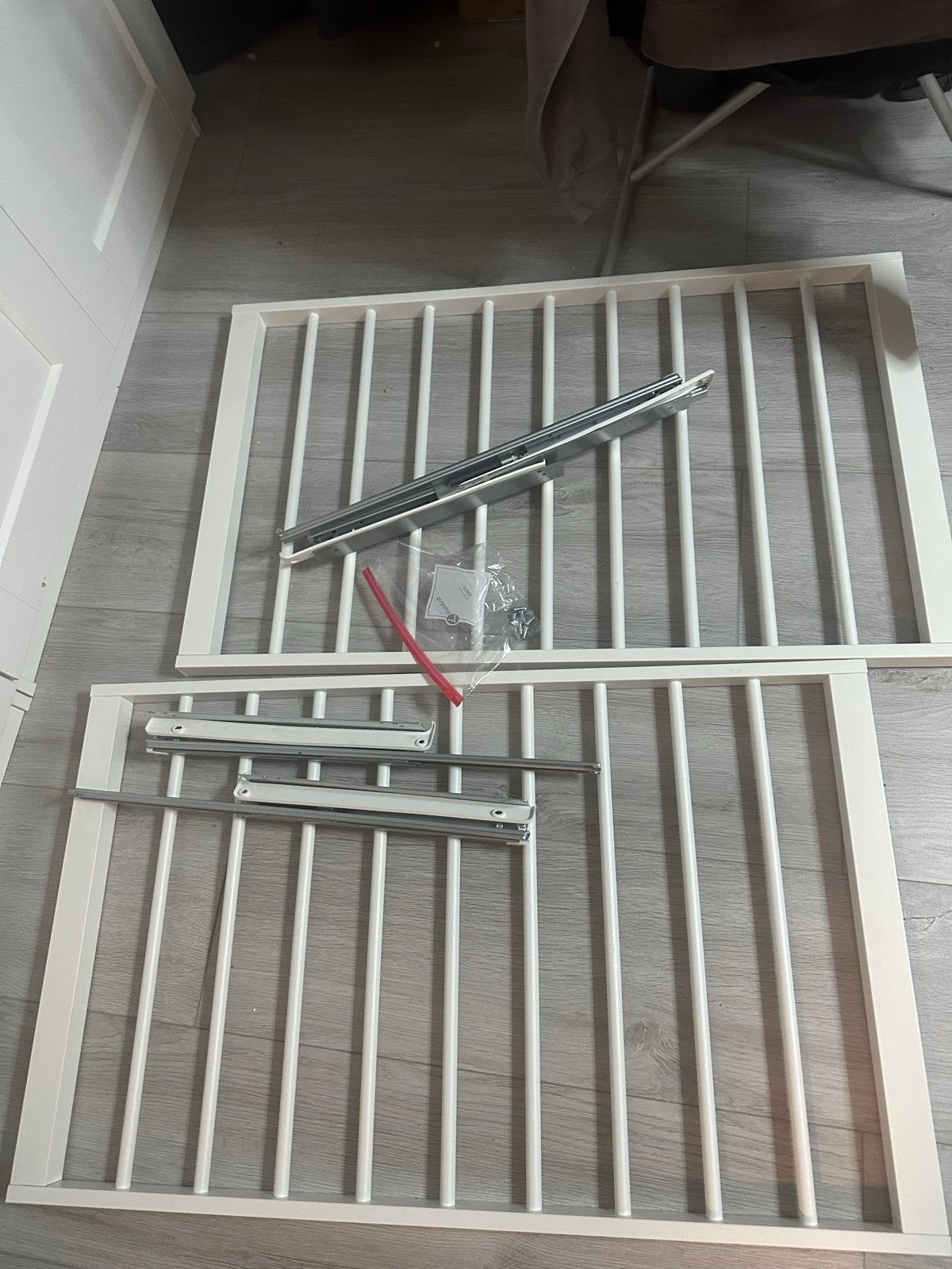 PAX kast onderdeel broekenhanger Komplement (2 stuks), Ophalen, Minder dan 50 cm, Zo goed als nieuw, Minder dan 100 cm