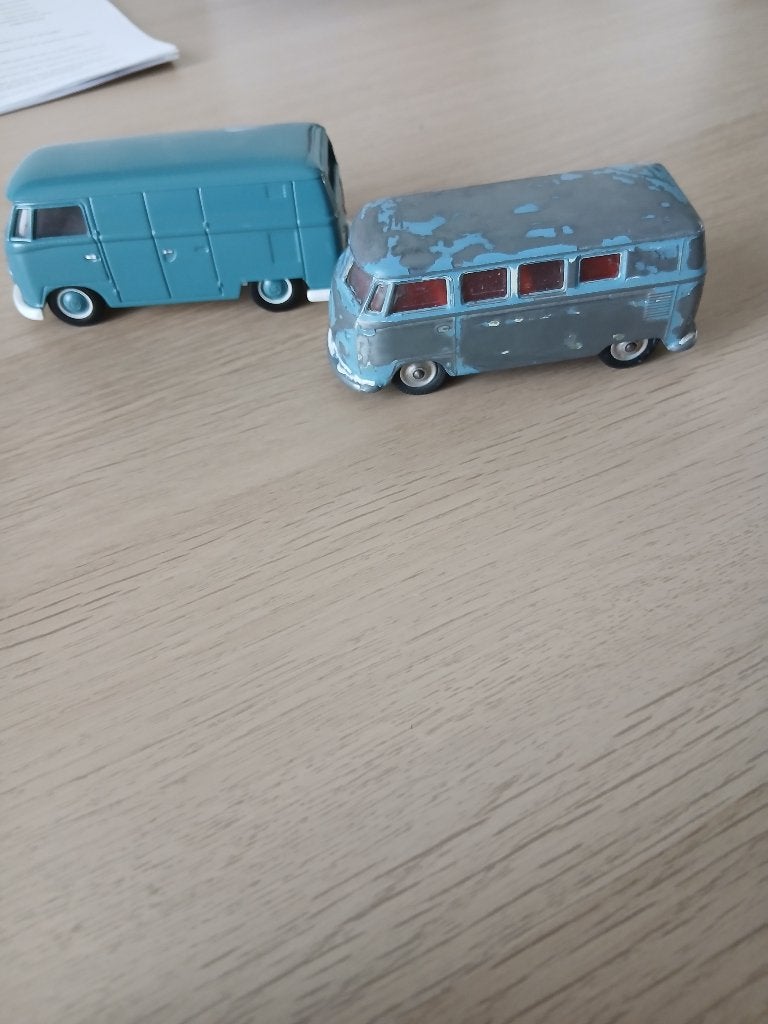 Corgi volksbusje 1e en 2e type, Ophalen, Gebruikt, Auto, Corgi