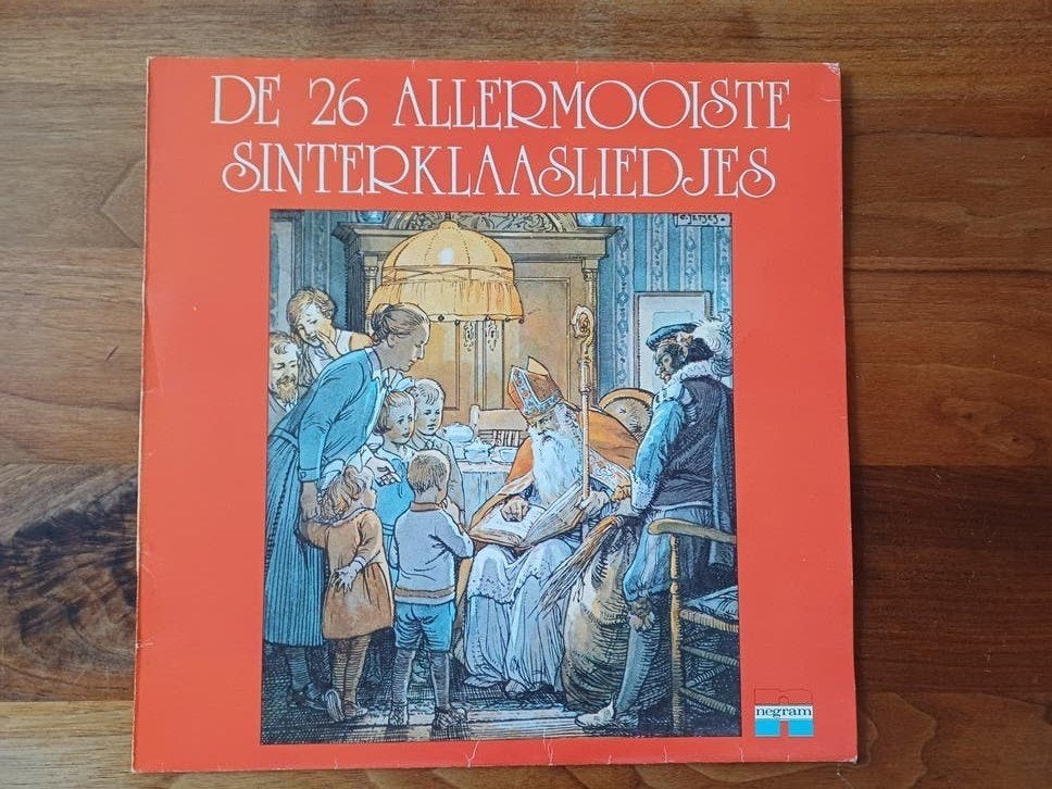 LP 'Het heerlijk avondje': Sinterklaas liedjes uit jaren '70, LP, Gebruikt, Originele persing, Ophalen of Verzenden