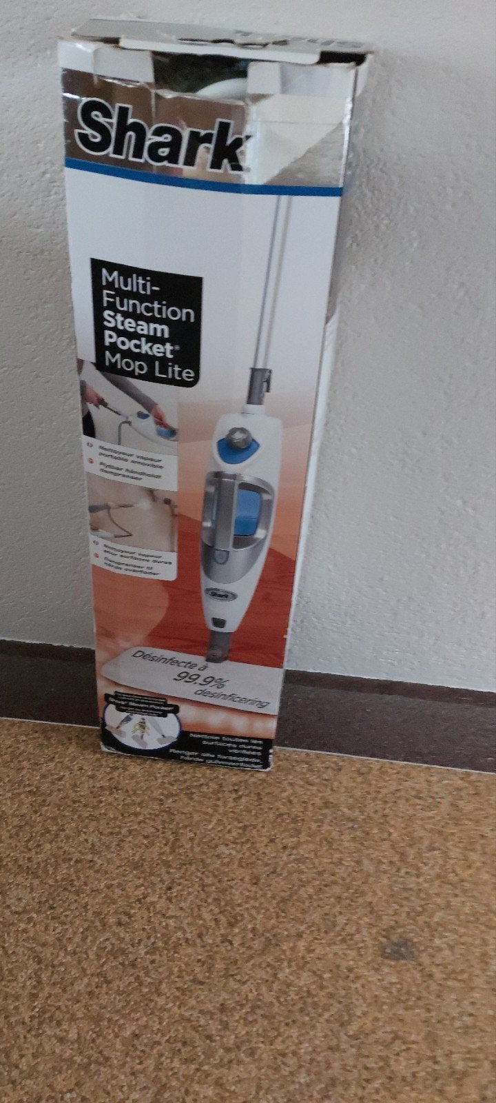 Shark Multi-Function Steam Pocket Mop Lite Stoomreiniger, Ophalen, Overige merken, Nieuw, Stoomreiniger