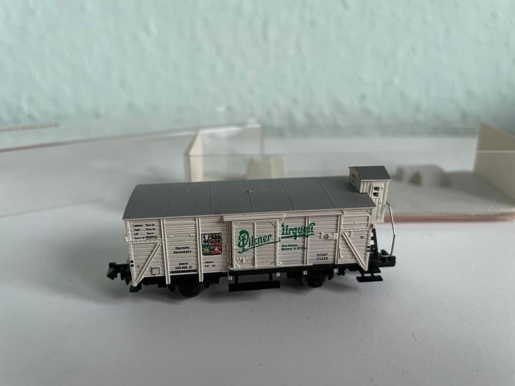 Wagon Fleischmann 8357 (N-Spoor), Hobby en Vrije tijd, Modeltreinen | N-Spoor, Gebruikt, Gelijkstroom, Fleischmann, Wagon