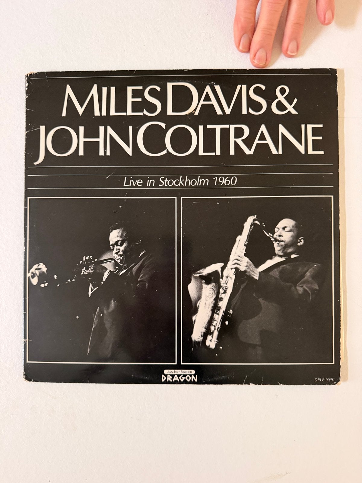 Miles Davis & John Coltrane – Live in Stockholm 1960 2LP, Cd's en Dvd's, Gebruikt, Ophalen of Verzenden, 12 inch, Dubbel-LP