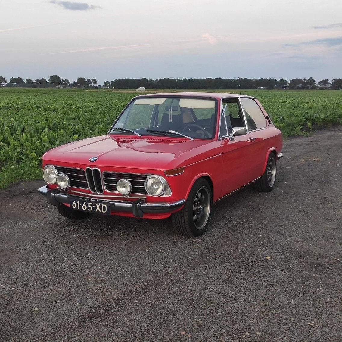 BMW 2000 2.0 Touring 1973 Rood, 4 cilinders, 100 pk, Origineel Nederlands, Handgeschakeld