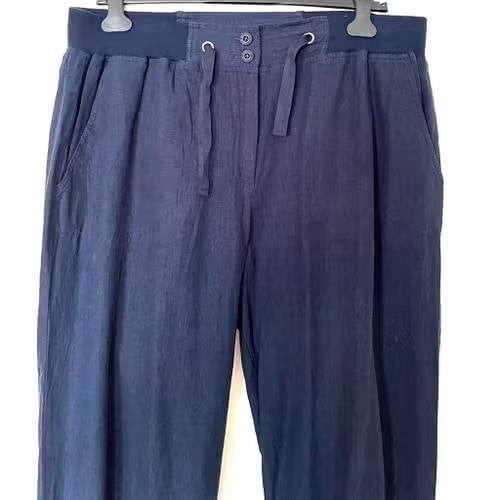 Queen pantalon maat 48[v], Kleding | Dames, Blauw, Maat 46/48 (XL) of groter, Ophalen of Verzenden, Zo goed als nieuw
