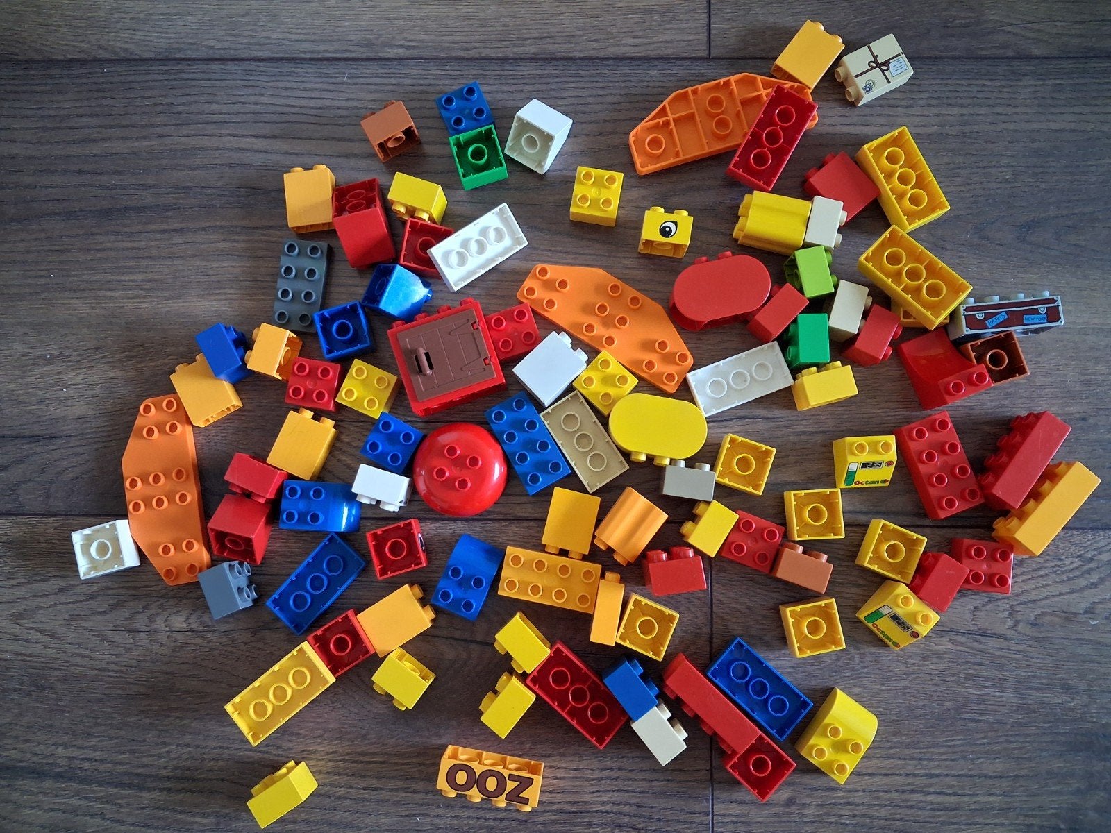 100 losse Duplo blokjes, Ophalen of Verzenden, Www.lego.com/nl-nl/service/contact-us, Duplo, Losse stenen