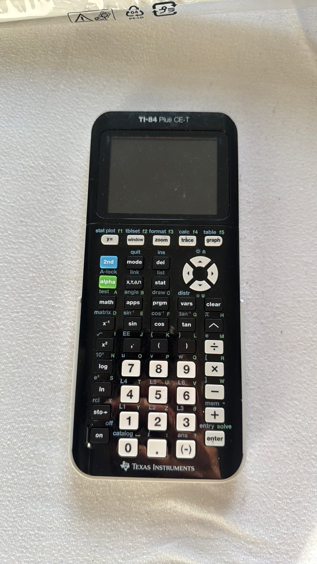 TI-84 Plus CE-T, Ophalen of Verzenden, Grafische rekenmachine, Zo goed als nieuw