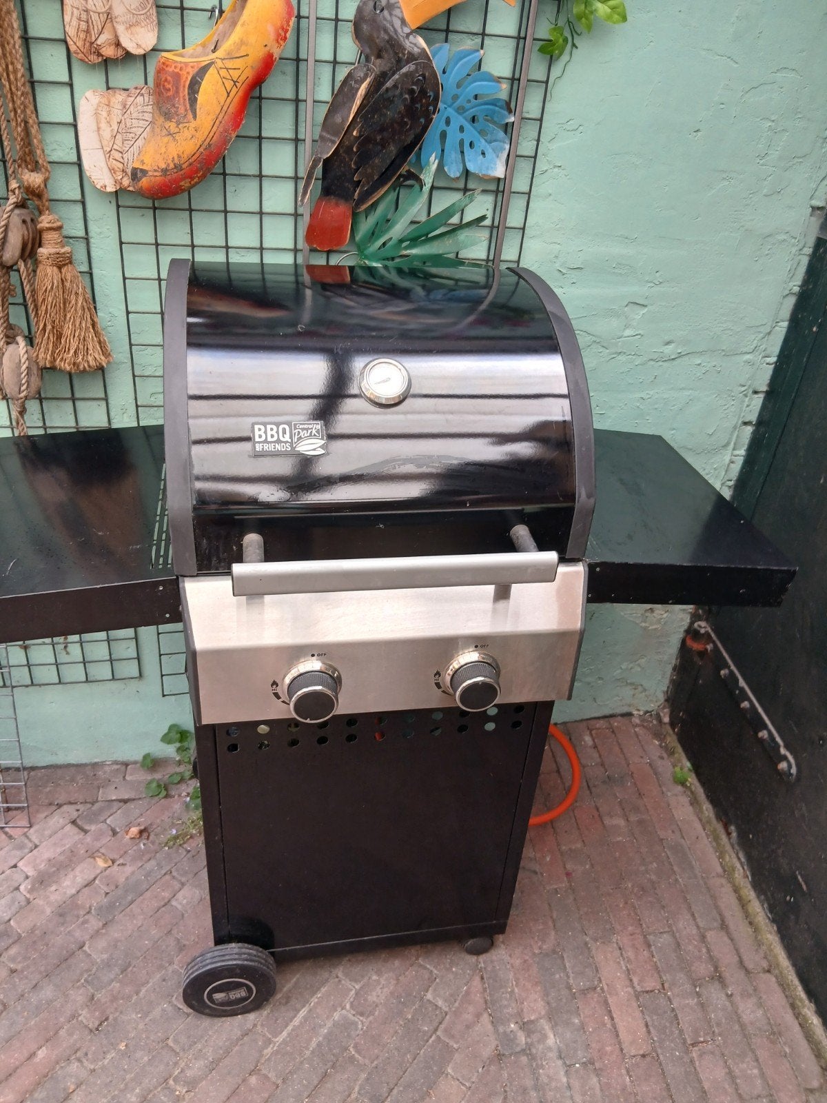 BBQ Central Park gasbarbecue met 2 branders, Ophalen, Gebruikt, Central Park