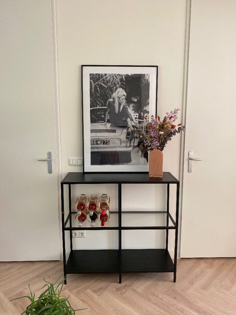 Stellingkast/wandkast IKEA VITTSJ́O, Ophalen, Zo goed als nieuw