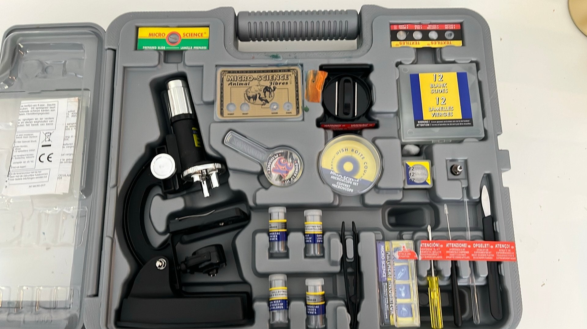 Microscope DeLuxe, Ophalen, Zo goed als nieuw, 1000x of meer