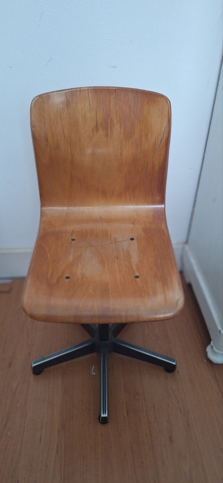 Vintage Kinderstoel – Pagholz / Galvanitas, Ophalen, Gebruikt, Bruin, Vintage, Industrieel