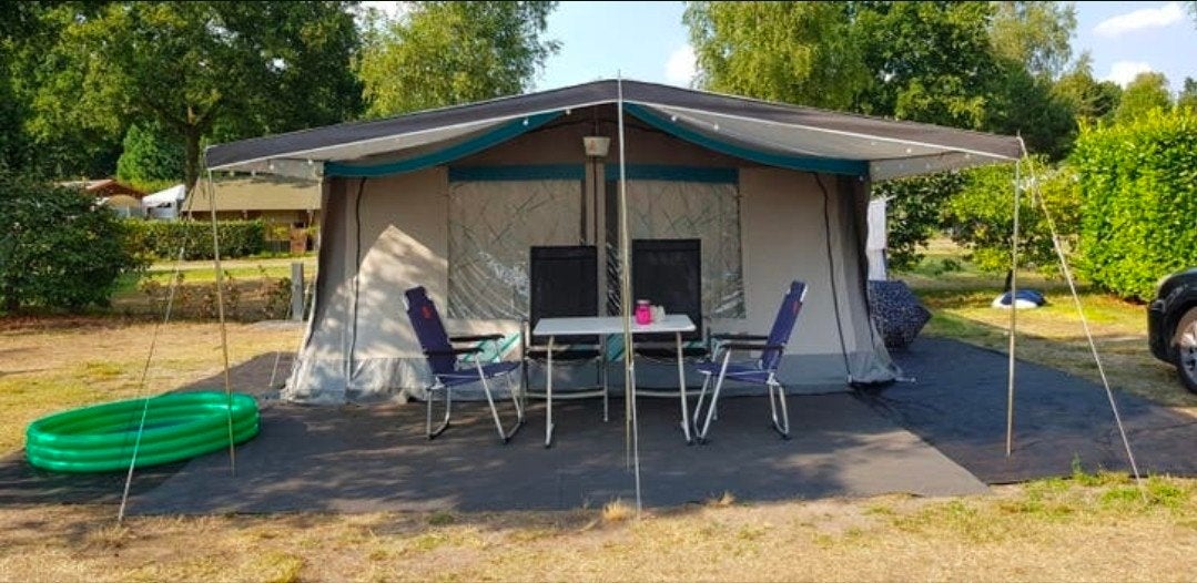 Vintage Vouwwagen Scout Pivo Compleet & Vakantie-ready!, Ophalen, Gebruikt