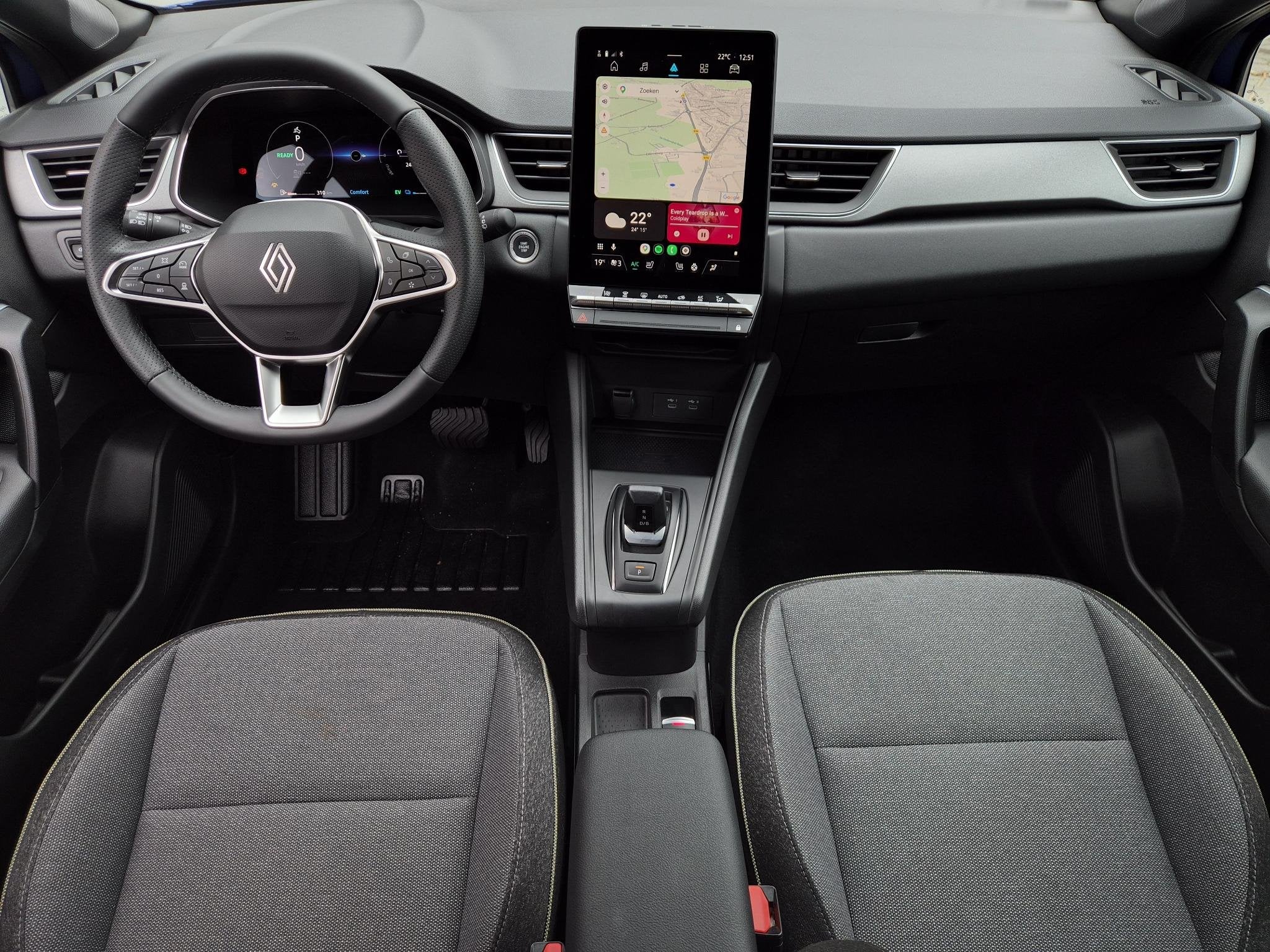 Renault Captur 1.8 E-Tech full hybrid 160 techno / Fabrieksg, Auto's, Renault, 4 cilinders, Blauw, Hybride Elektrisch/Benzine