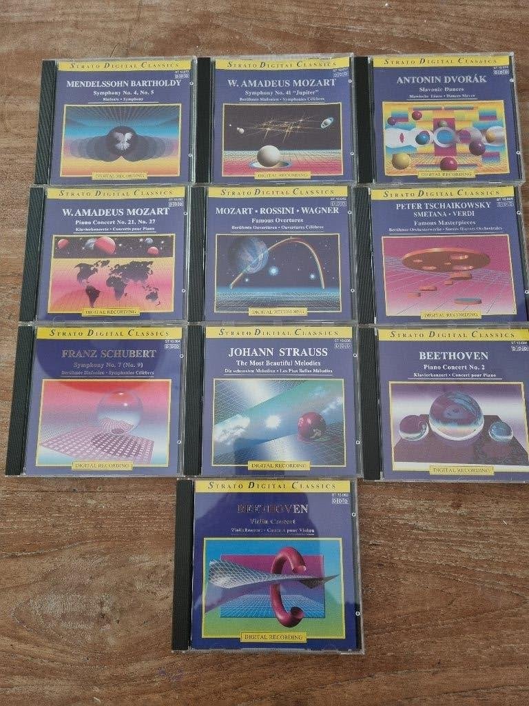 CD's klassiek verzamel, Ophalen of Verzenden, Classicisme, Zo goed als nieuw, Overige typen