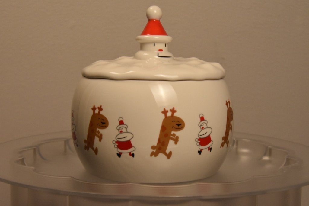 Alessi biscuitpot, Ophalen, Zo goed als nieuw, Porselein, Overige typen