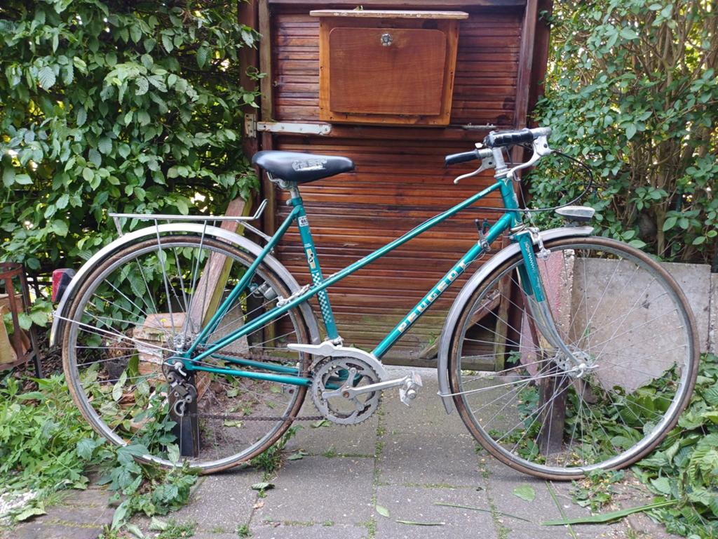 Peugot damesfiets vintage, Ophalen, Jaren '60 of nieuwer, Velgrem, 51 tot 55 cm