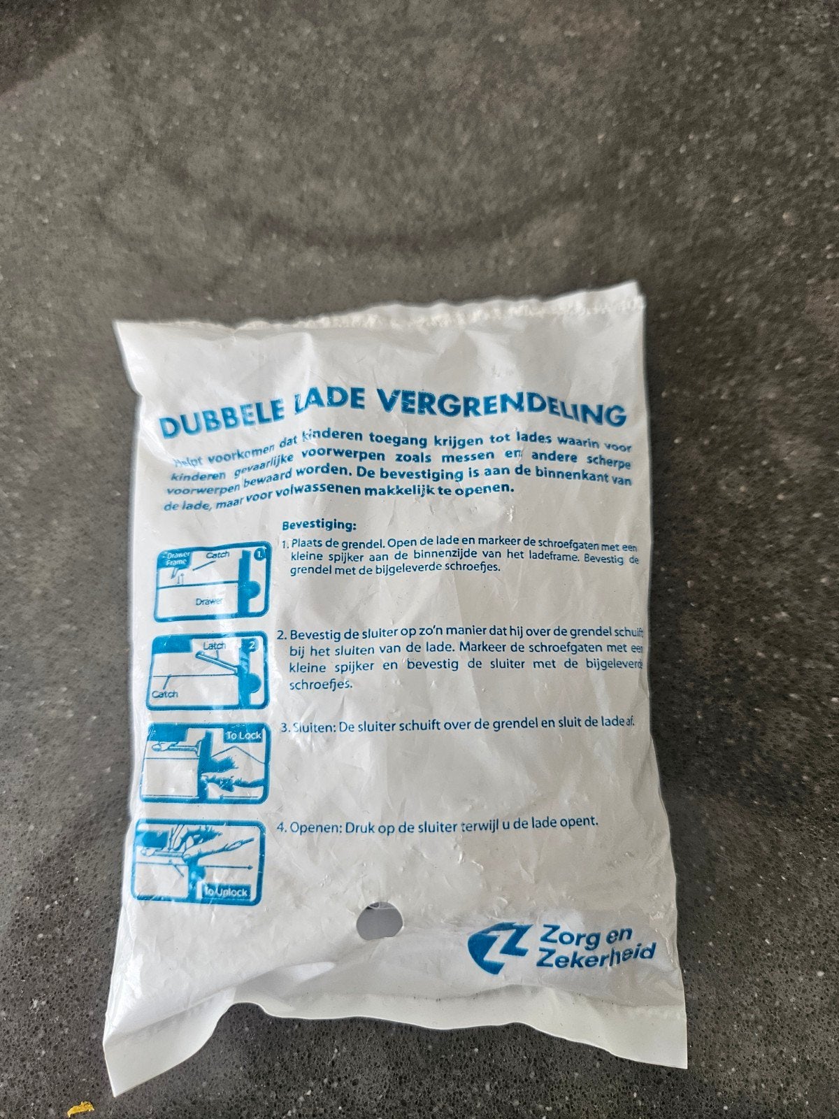 Dubbele Lade Vergrendeling - Kinderveiligheid, Ophalen, Nieuw