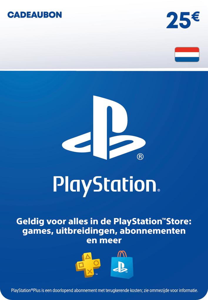 25€ psn dutch card, Ophalen of Verzenden, Zo goed als nieuw