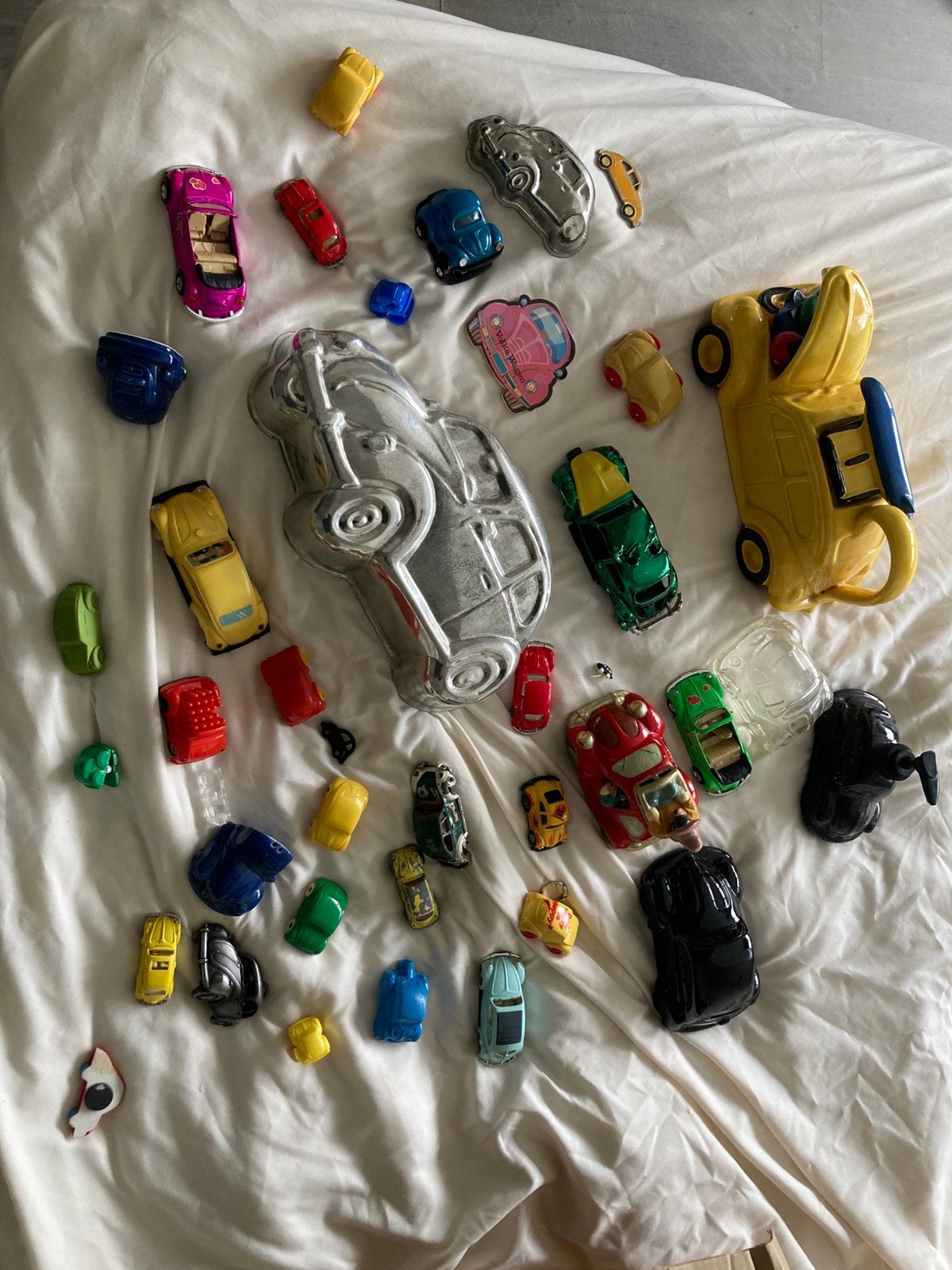 Verzameling vw kevers, Ophalen, Gebruikt