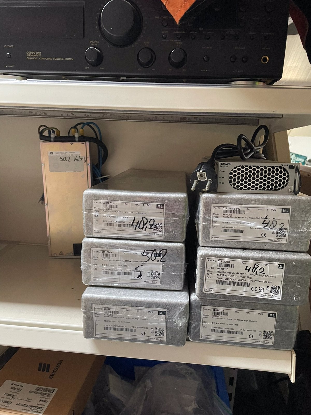 Te koop Voedingen van huawei 48,2 tot 53,5 volt, Ophalen of Verzenden, Nieuw