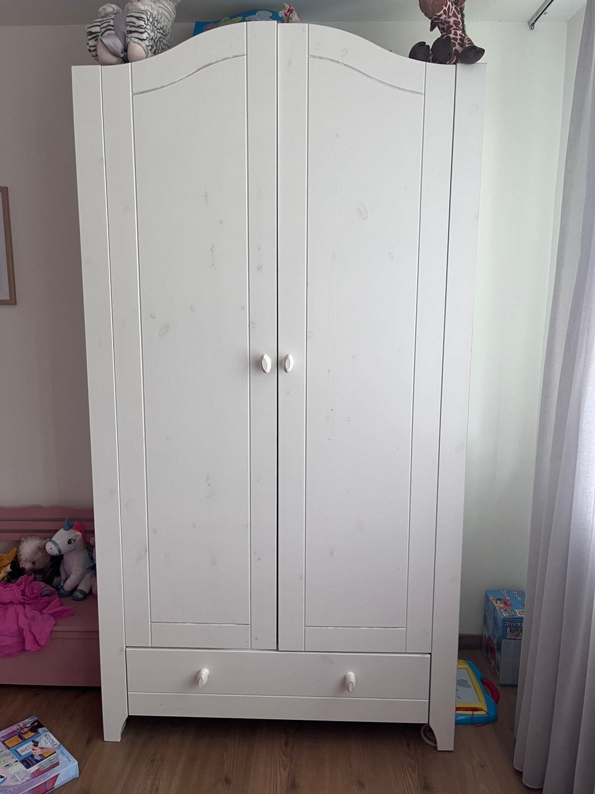 Woood Kledingkast - 210x110x55 cm, Ophalen, Gebruikt, 100 tot 150 cm, 200 cm of meer