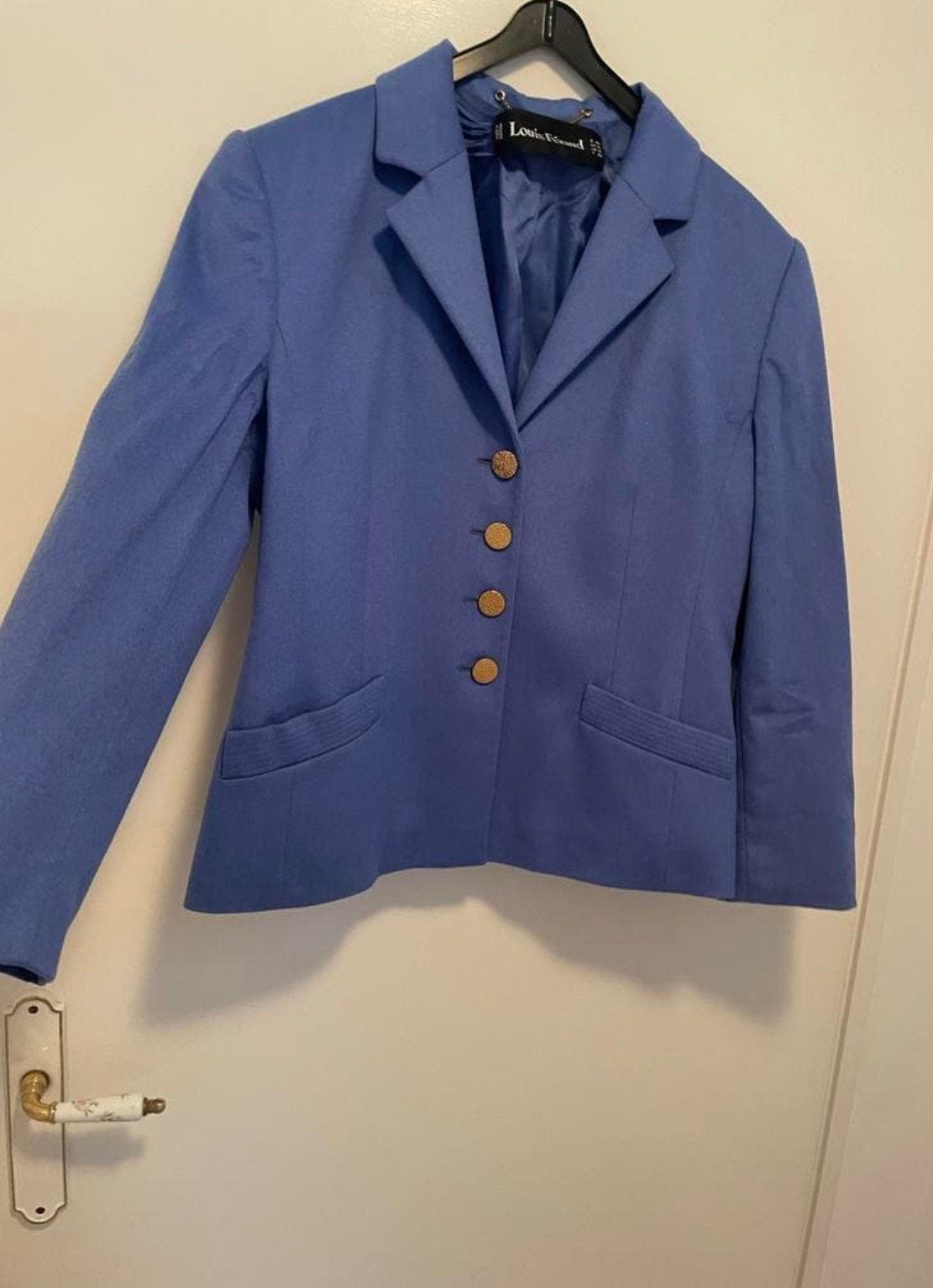 Louis Féraud Kolbert - Blauw Jasje, Maat 38/40 (M), Blauw, Ophalen of Verzenden, Zo goed als nieuw