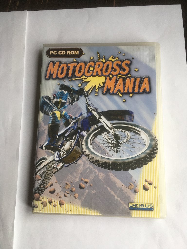 motocross mania pc game, 1 speler, Racen en Vliegen, Ophalen of Verzenden, Zo goed als nieuw