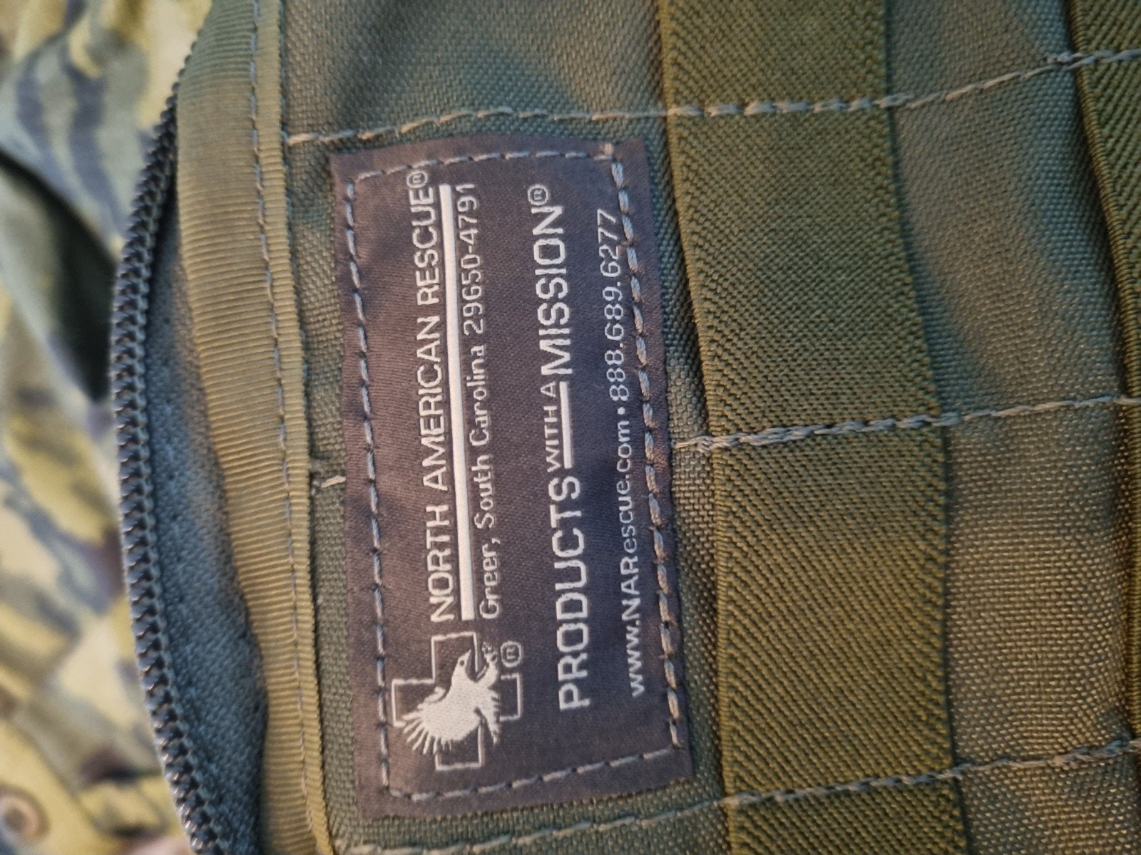 North American Rescue IFAK Pouch - Militair Groen, Ophalen of Verzenden
