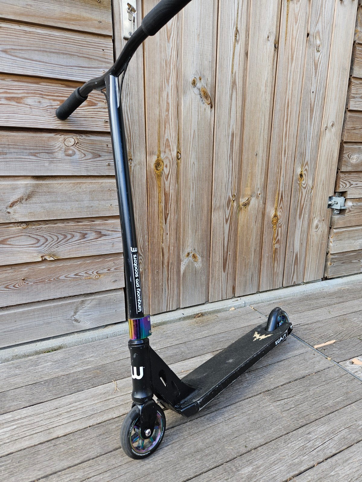 Stuntstep Longway Pro Scooters Sumit - Gebruikt, Ophalen of Verzenden, Gebruikt, Gewone step, Longway Pro Scooters