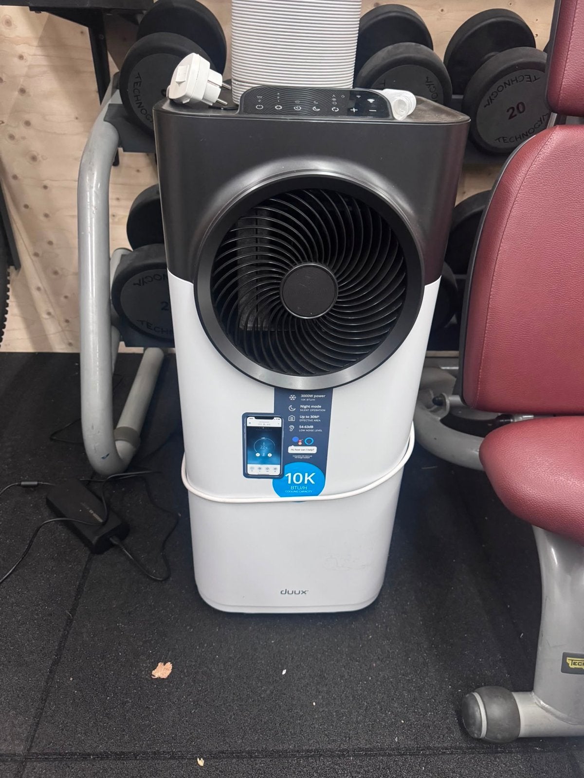 Duux Blizzard Smart Mobiele Airco 10.000 BTU, Ophalen, 3 snelheden of meer, Zo goed als nieuw, Koelen en Ontvochtigen