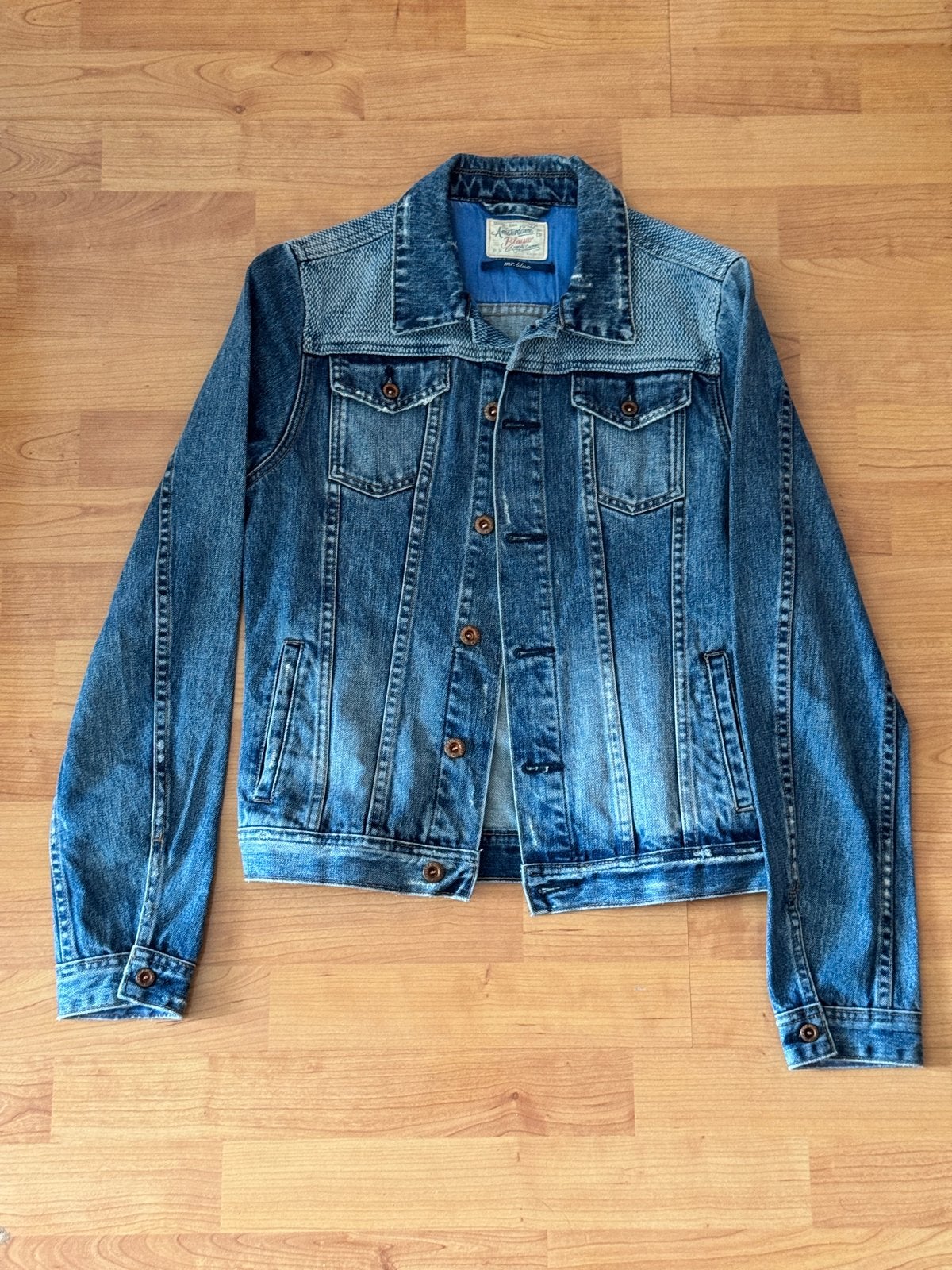 Scotch & Soda spijkerjasje, maat 14, Ophalen of Verzenden, Zo goed als nieuw, Maat 34 (XS) of kleiner, Blauw