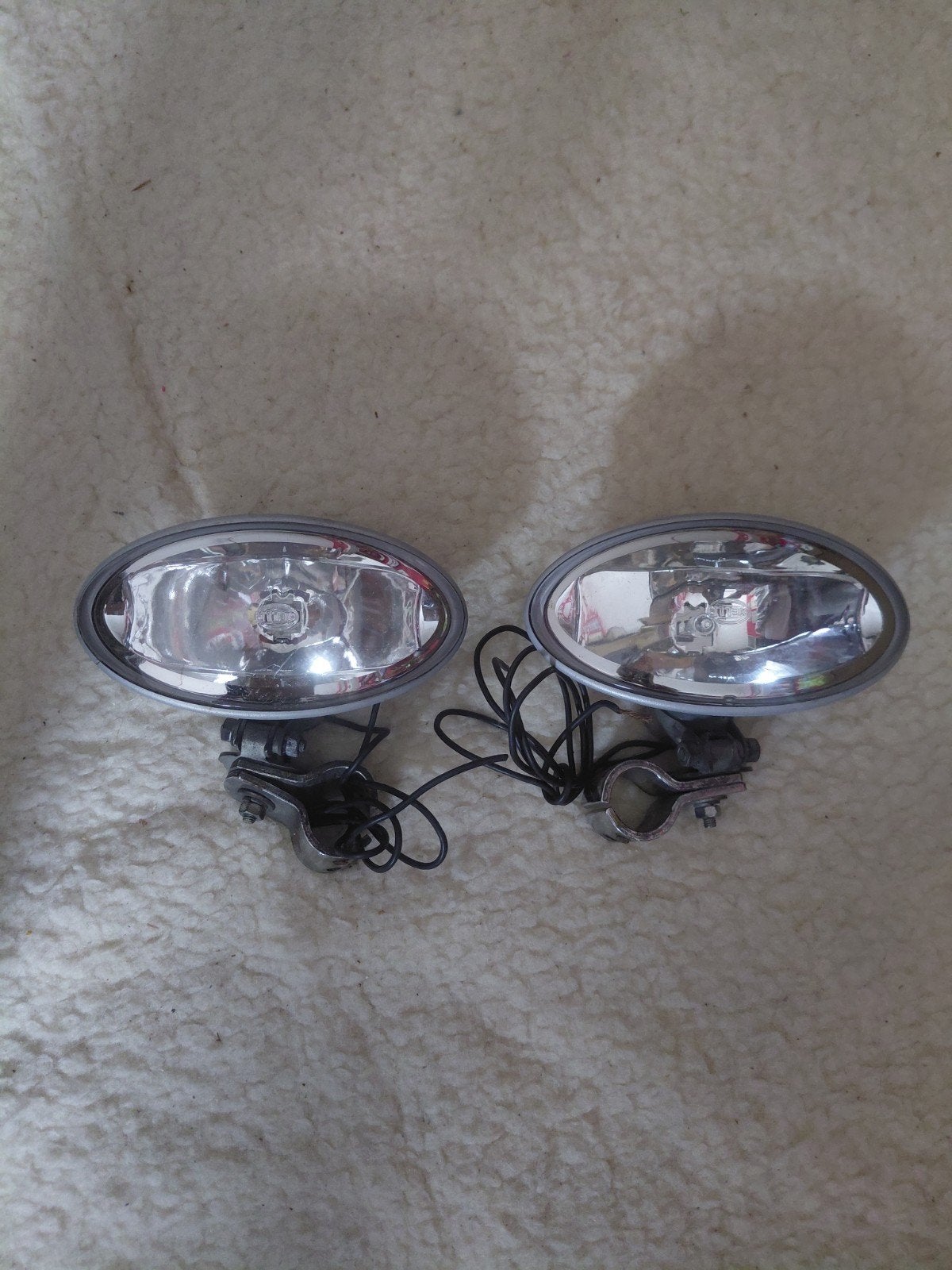 Set Hella FF100 Mistlampen/ Verstralers Rally, Auto-onderdelen, Ophalen of Verzenden, Gebruikt, Overige merken, Verlichting