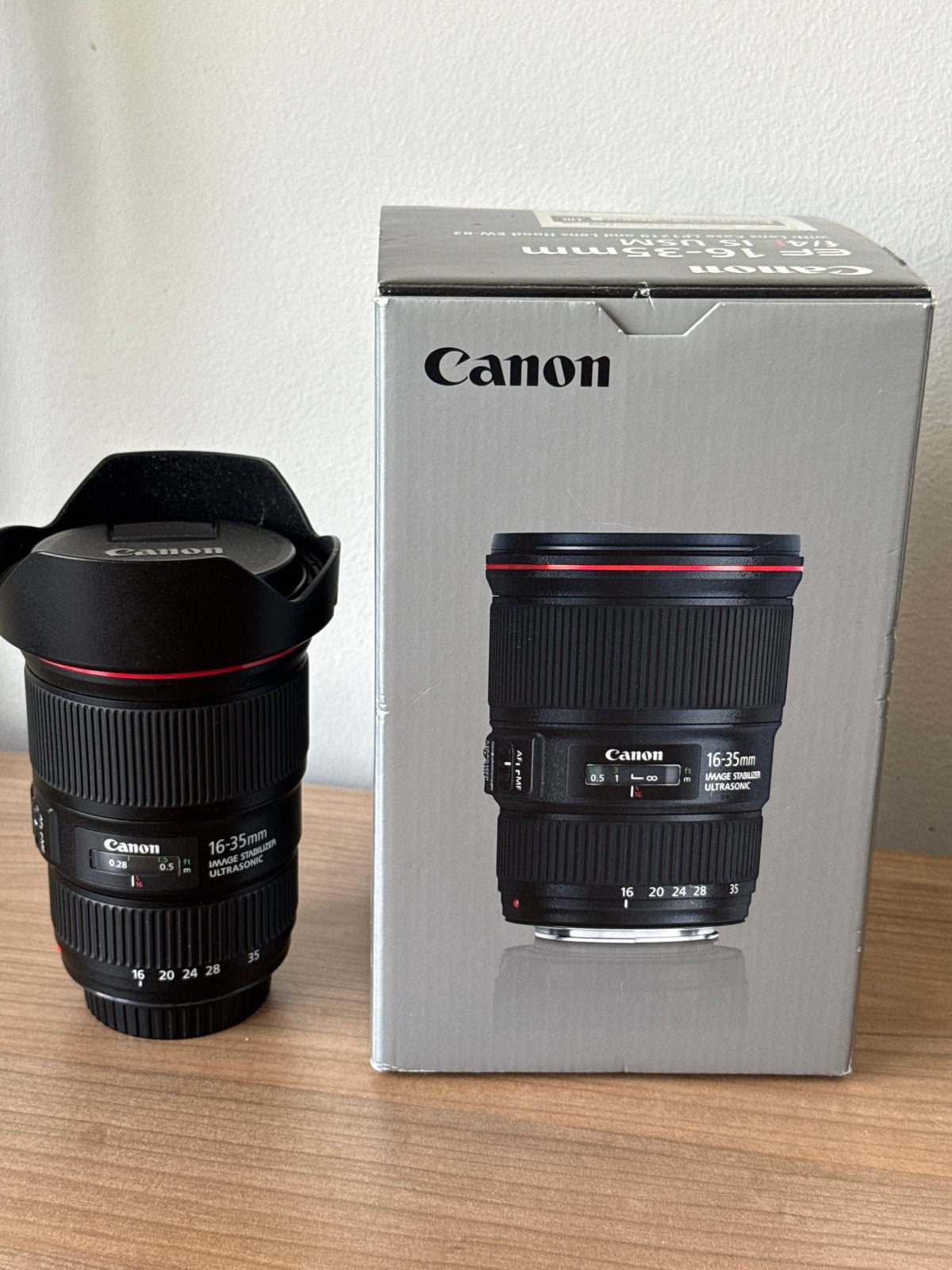 Canon EF 16-35mm f/4L IS USM Lens - Topstaat, Audio, Tv en Foto, Canon, Autofocus, Zo goed als nieuw, Canon EF