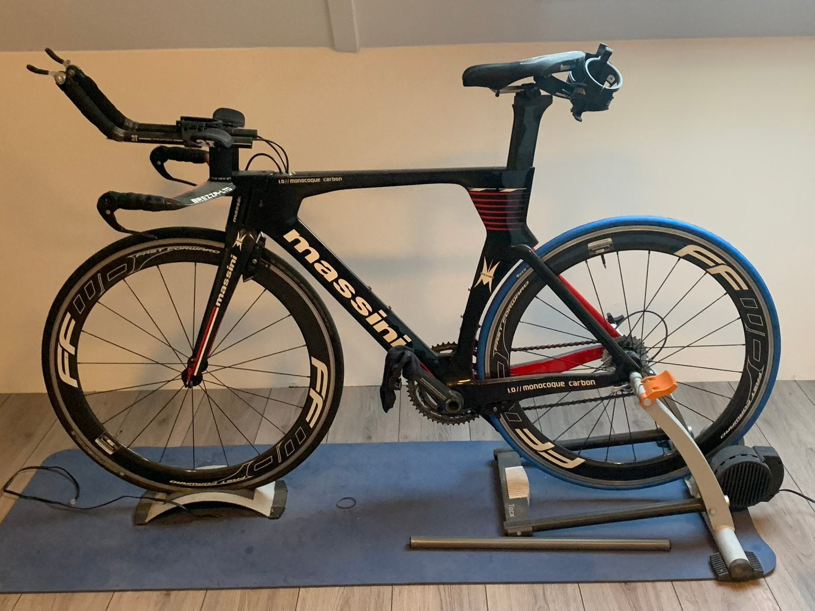 Triatlon fiets / tijdritfiets maat m, Fietsen en Brommers, Carbon, Zo goed als nieuw, Meer dan 20 versnellingen, Ophalen