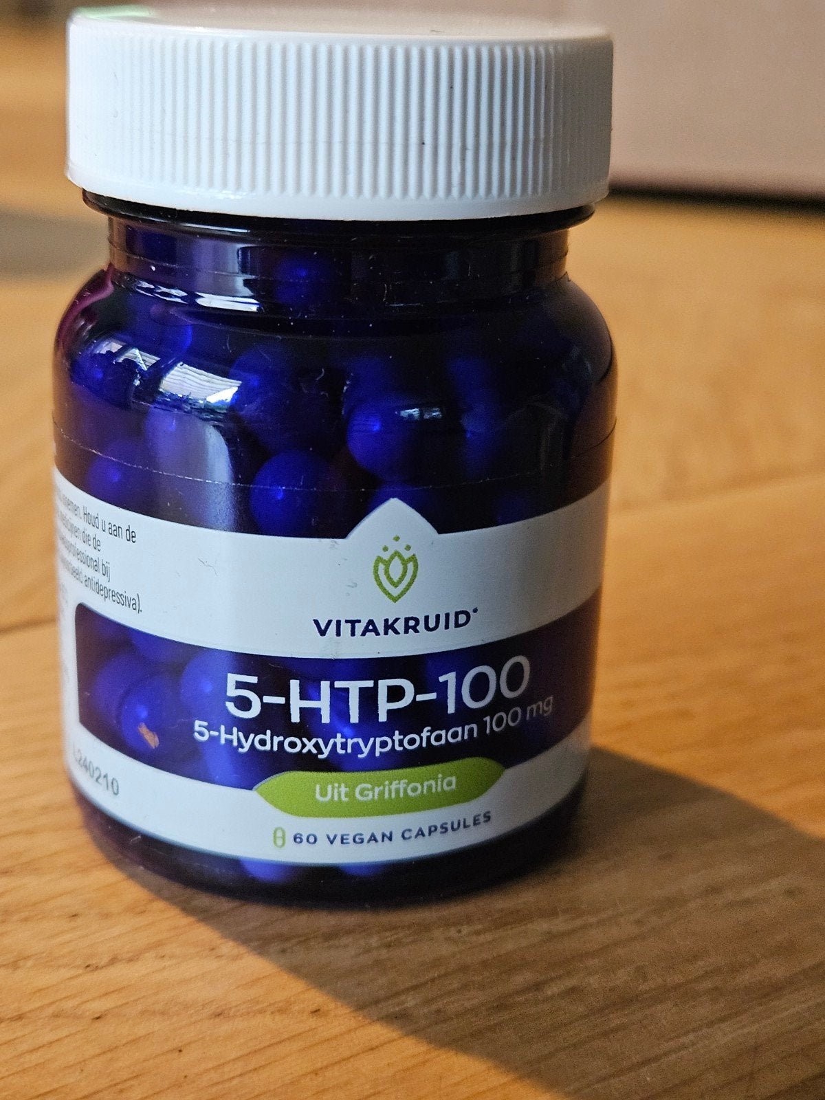 Vitakruid 5 HTP-100, 60 capsules, nieuw, THT 03-2027, Ophalen of Verzenden, Nieuw, Overige typen