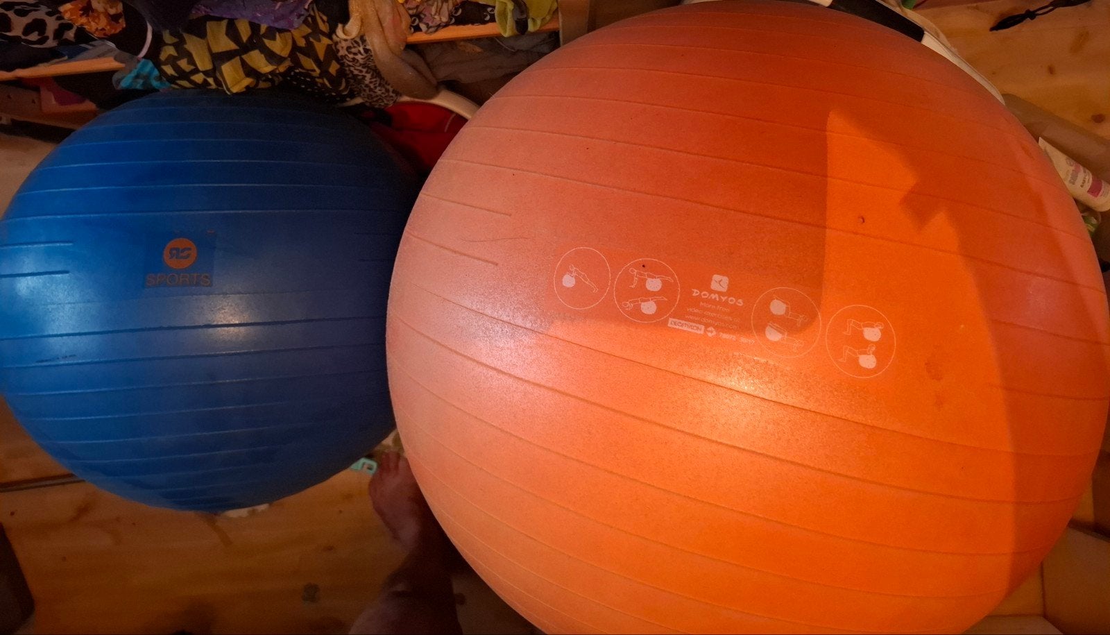 Fitness bal yoga (2 maten), Ophalen of Verzenden, Fitnessbal