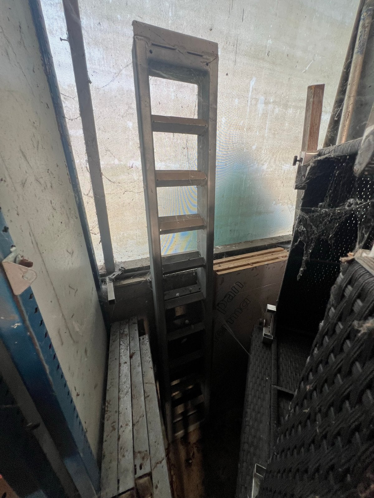 Stalen oprijplaten voor aanhanger 30x210 cm, 4000 kg totaal, Ophalen of Verzenden, Gebruikt
