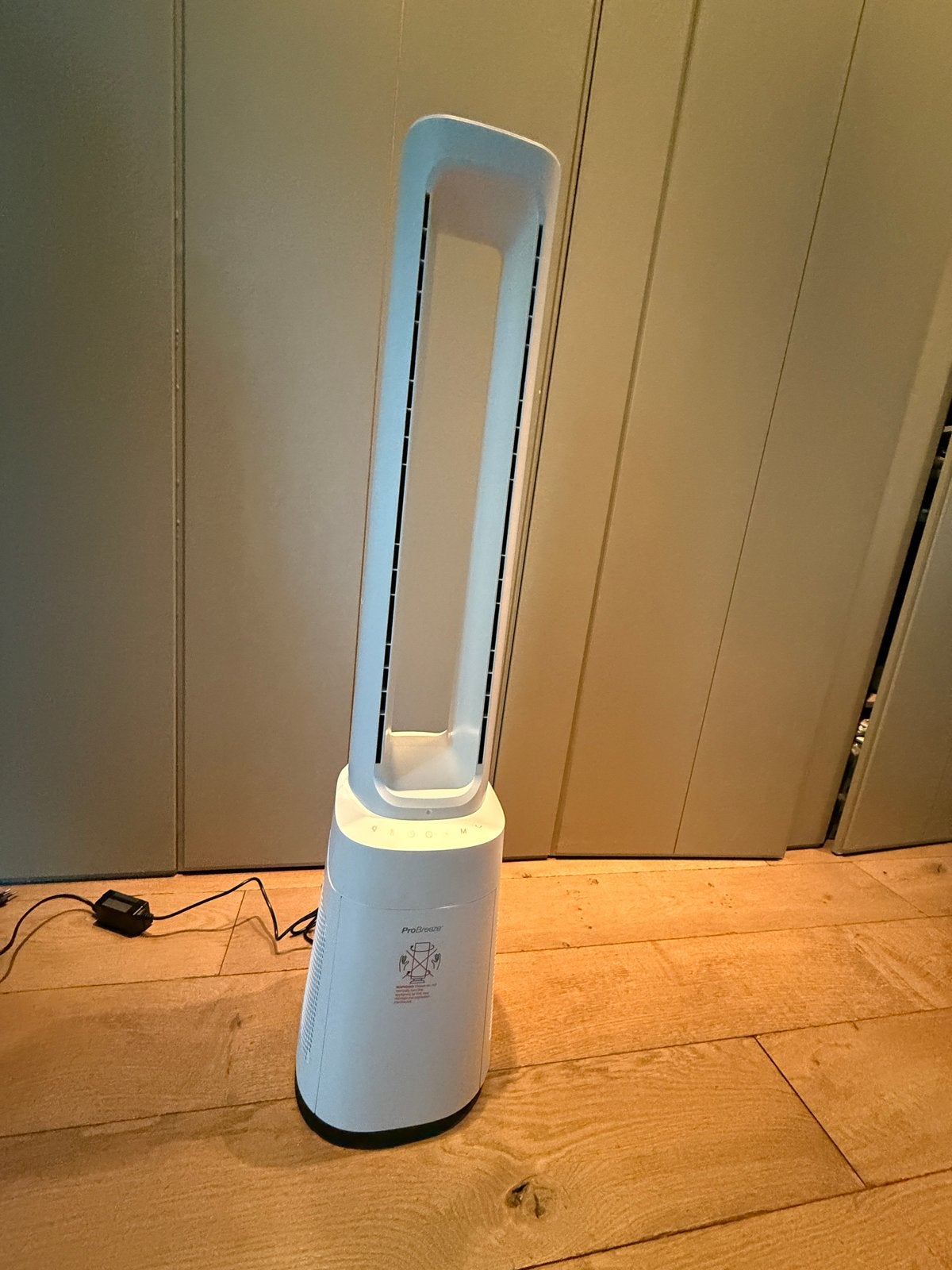 Bladeless Ventilator met Afstandsbediening en Filter, Ophalen of Verzenden, Nieuw, Overige