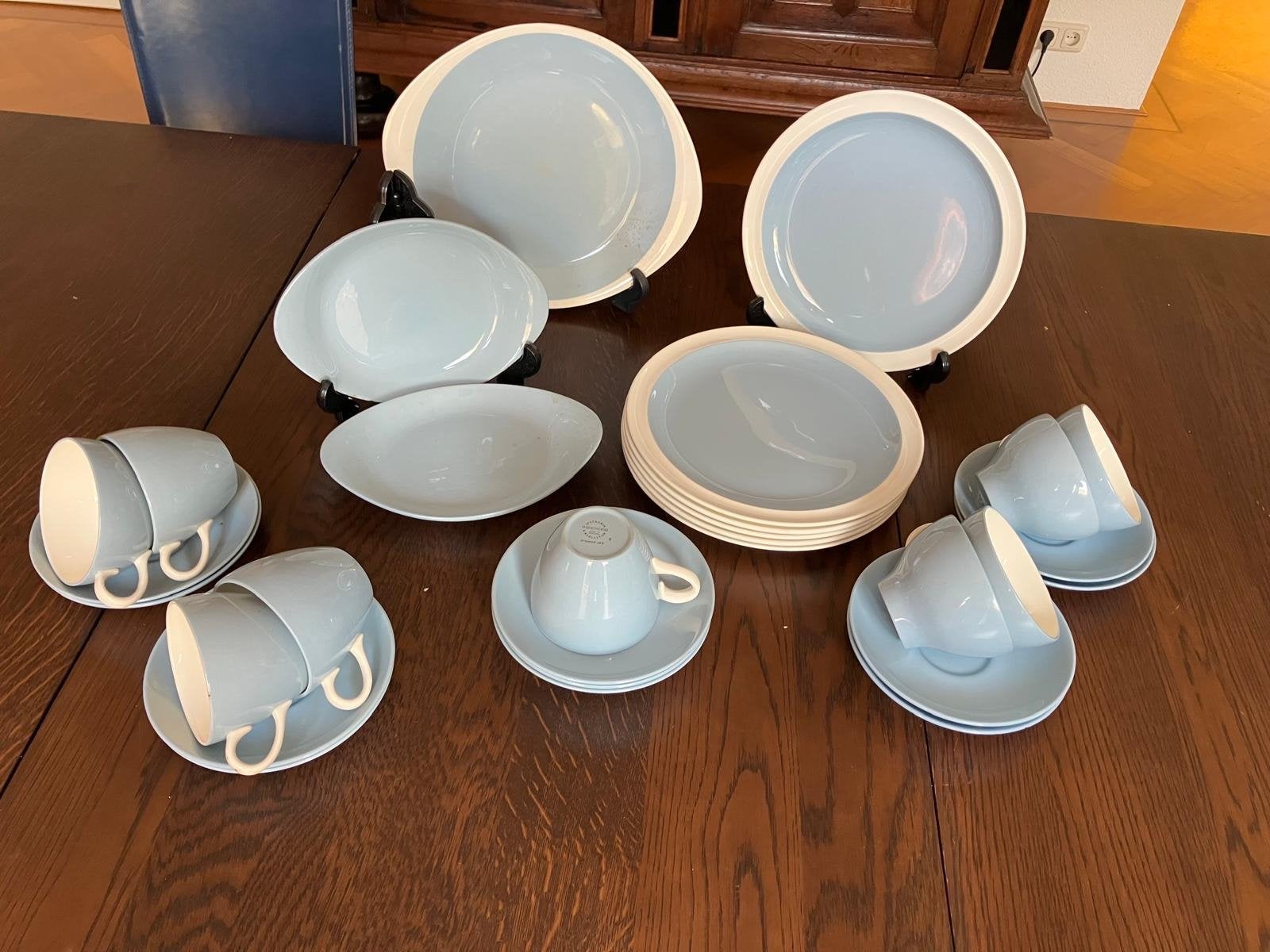 Wedgwood Summer Sky blue ontbijtservies - 18 delig, Ophalen