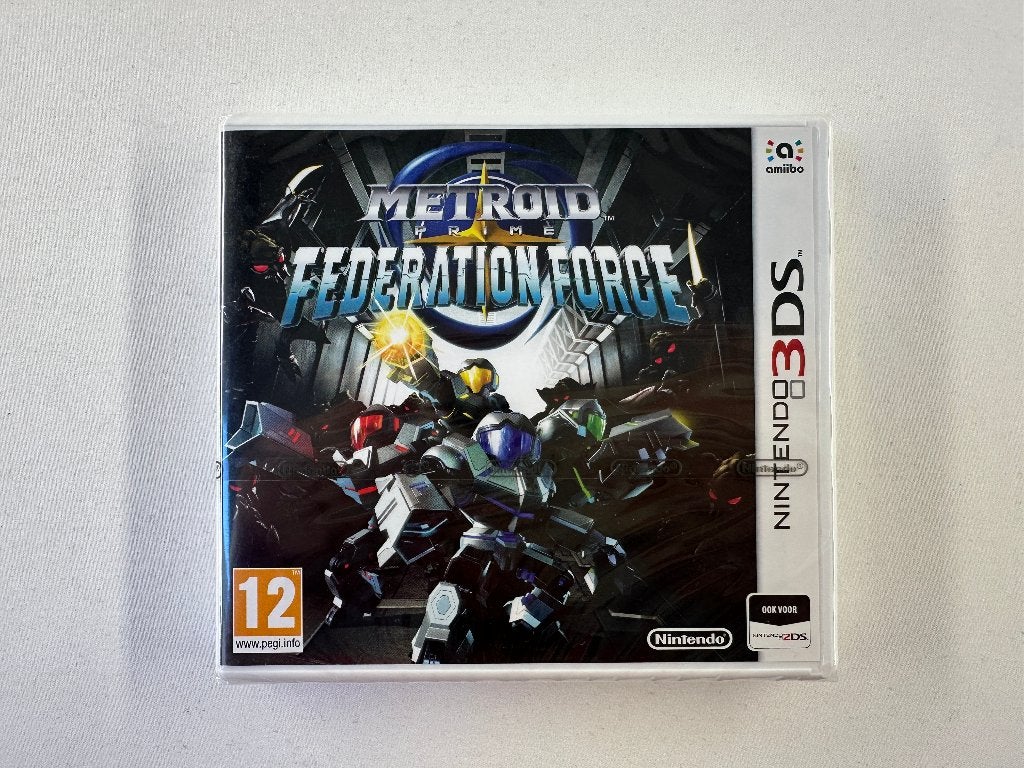 Metroid Prime Federation Force Sealed Nintendo 3DS, 1 speler, Onbekend, Nieuw, Ophalen of Verzenden