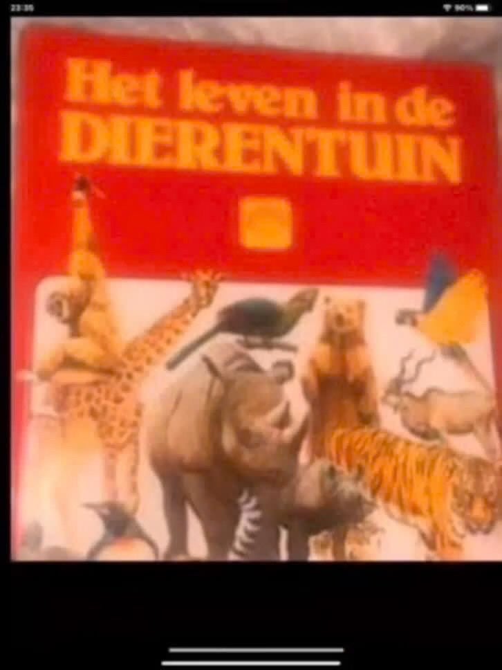 Het leven in de dierentuin - Boek over dieren, Ophalen of Verzenden, Overige diersoorten, Onbekend, Gelezen