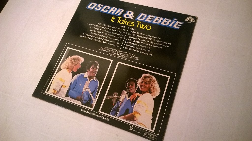 Oscar & debbie ‎– it takes two, Ophalen, LP, Gebruikt, Pop
